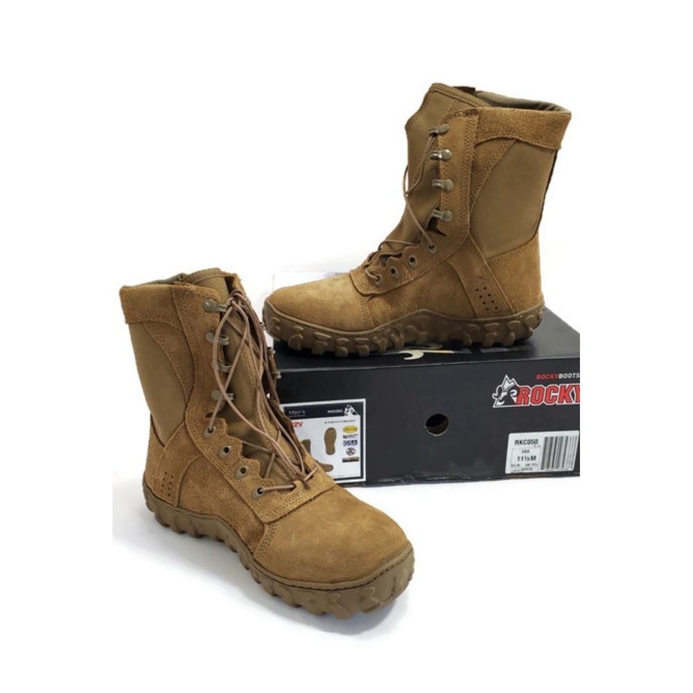 ROCKY S2V TACTICAL USA MADE‎ MILITARY BOOTS RKC050 DA PAM 670-1 Size 11.5 M